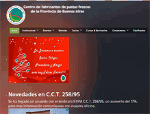 Tablet Screenshot of centrodepastasprov.com.ar
